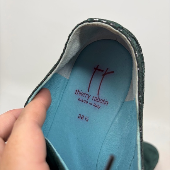 Thierry Rabotin Suede Loafer Size 38.5 or US 8 - Picture 10 of 11